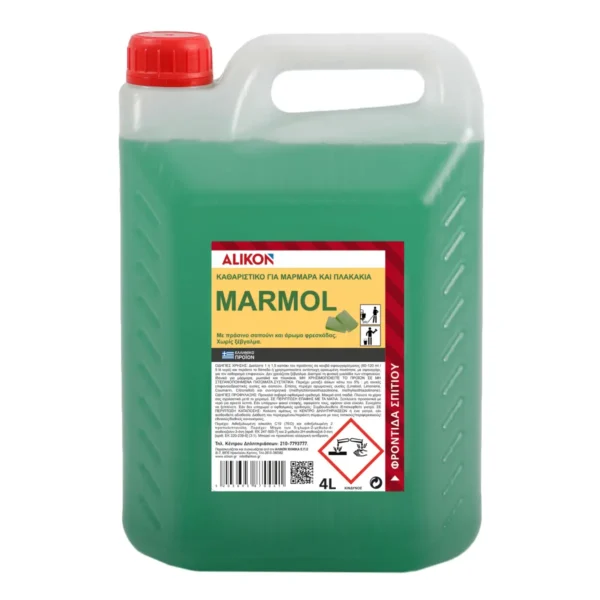 ΚΑΘΑΡΙΣΤΙΚΟ ΓΙΑ ΜΑΡΜΑΡΑ & ΠΛΑΚΑΚΙΑ MARMOL Alikon 393 4L