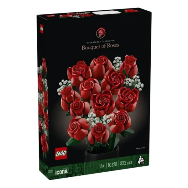 Bouquet Of Roses Botanical Lego 10328