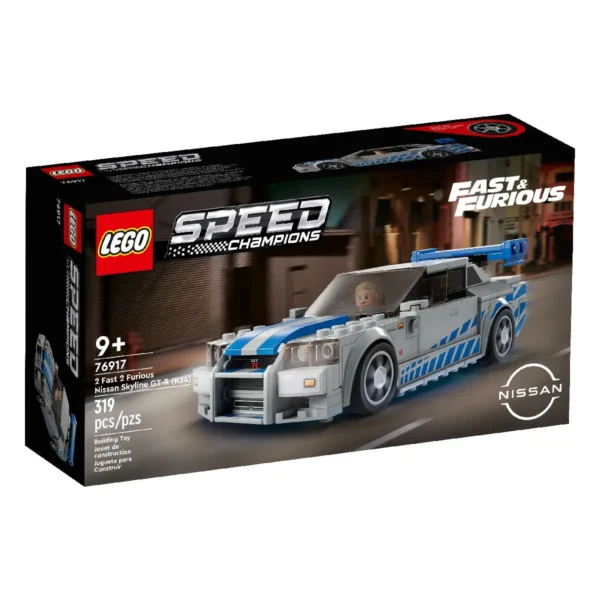 2 Fast 2 Furious Nissan Skyline GT-R (R34) Lego 76917 Speed Champions Nissan