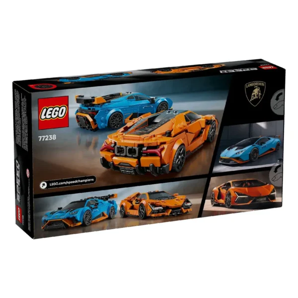 Lamborghini Revuelto & Lamborghini Huracán STO Lego 77238 Speed Champions Lamborghini